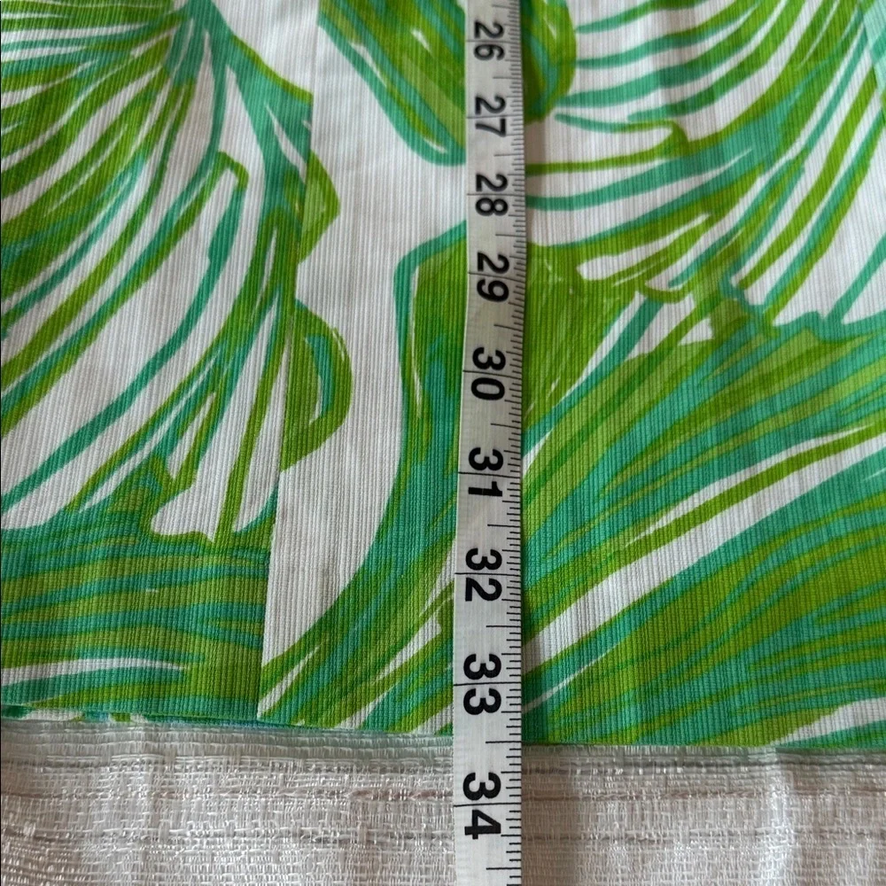 Lilly Pulitzer Tessa Shift Dress Size 00 in Green Sheen Fronds Place